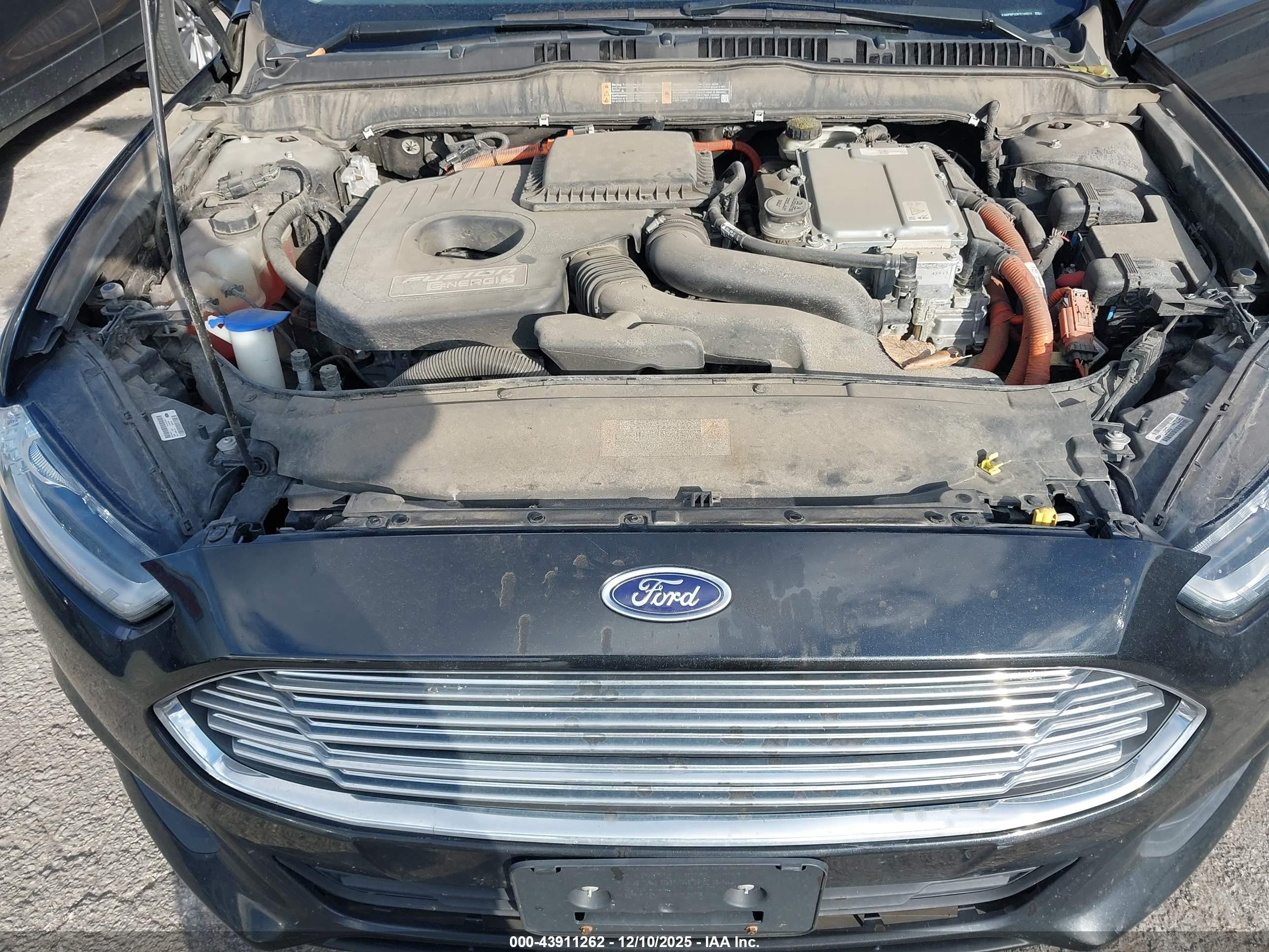 2015 Ford Fusion Energi Se Luxury Black vin: 3FA6P0PU3FR144574
