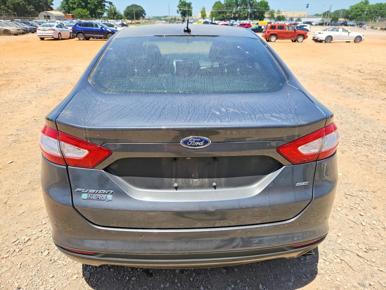 2015 Ford Fusion Se Phev Gray vin: 3FA6P0PU3FR307613