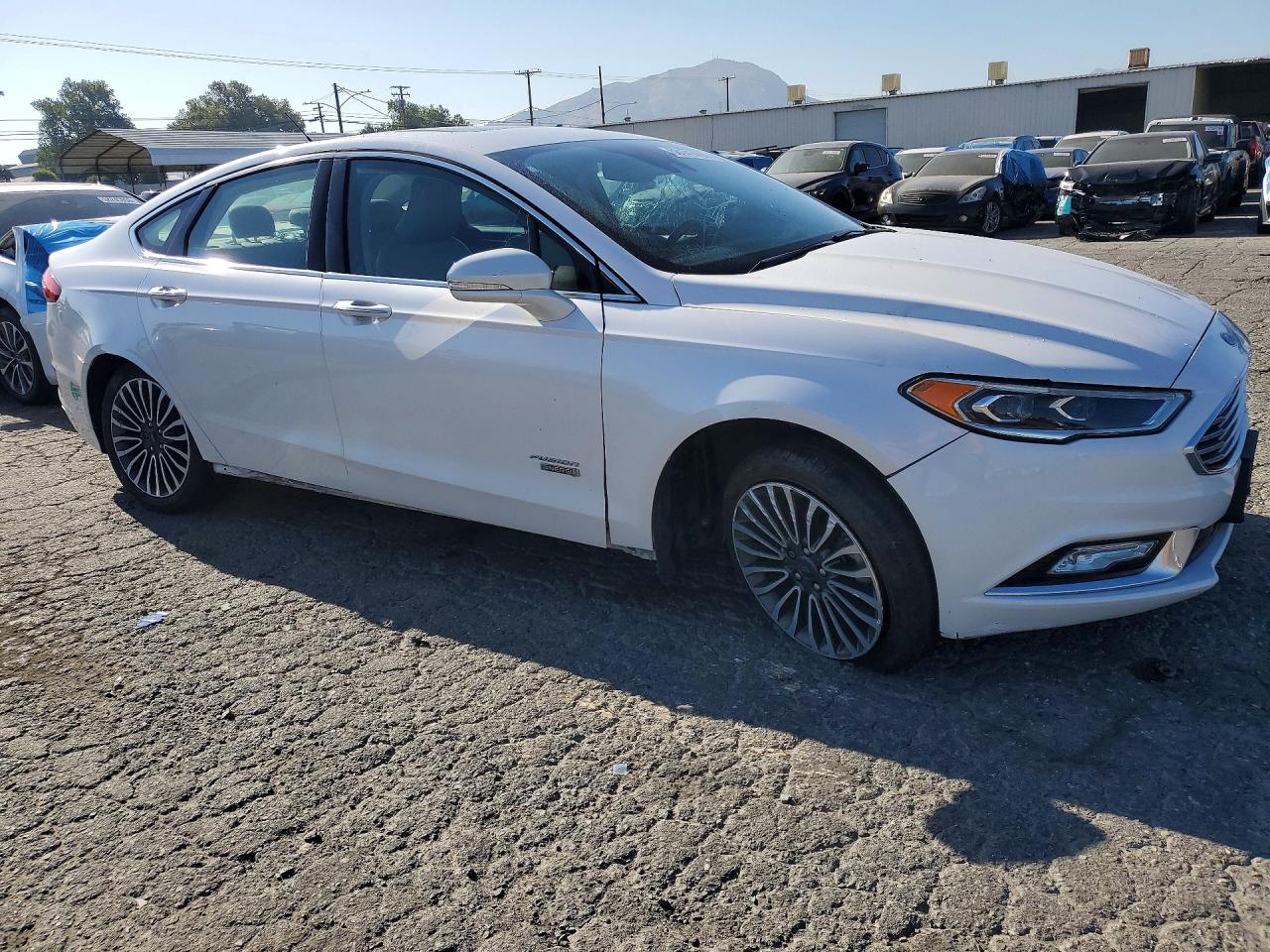 2017 Ford Fusion Se Phev Black vin: 3FA6P0PU3HR157991