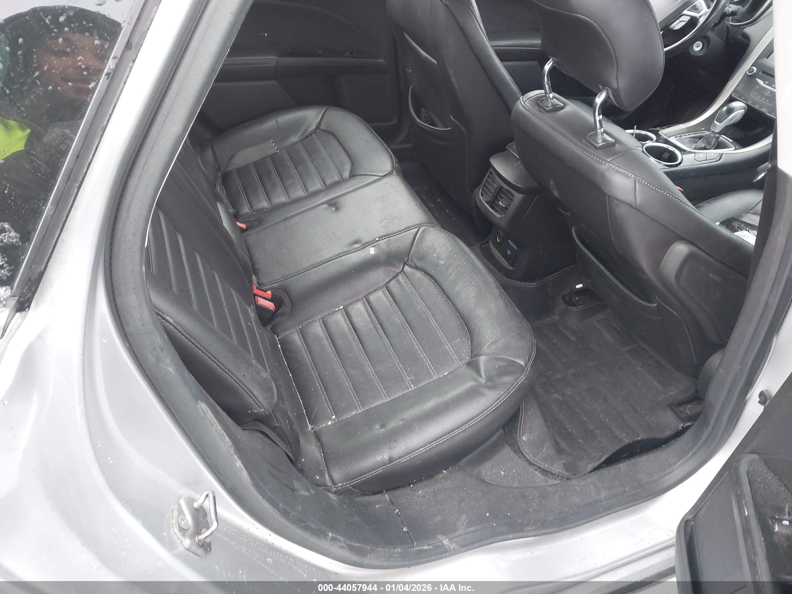 2013 Ford Fusion Energi Se Luxury Silver vin: 3FA6P0PU4DR246169