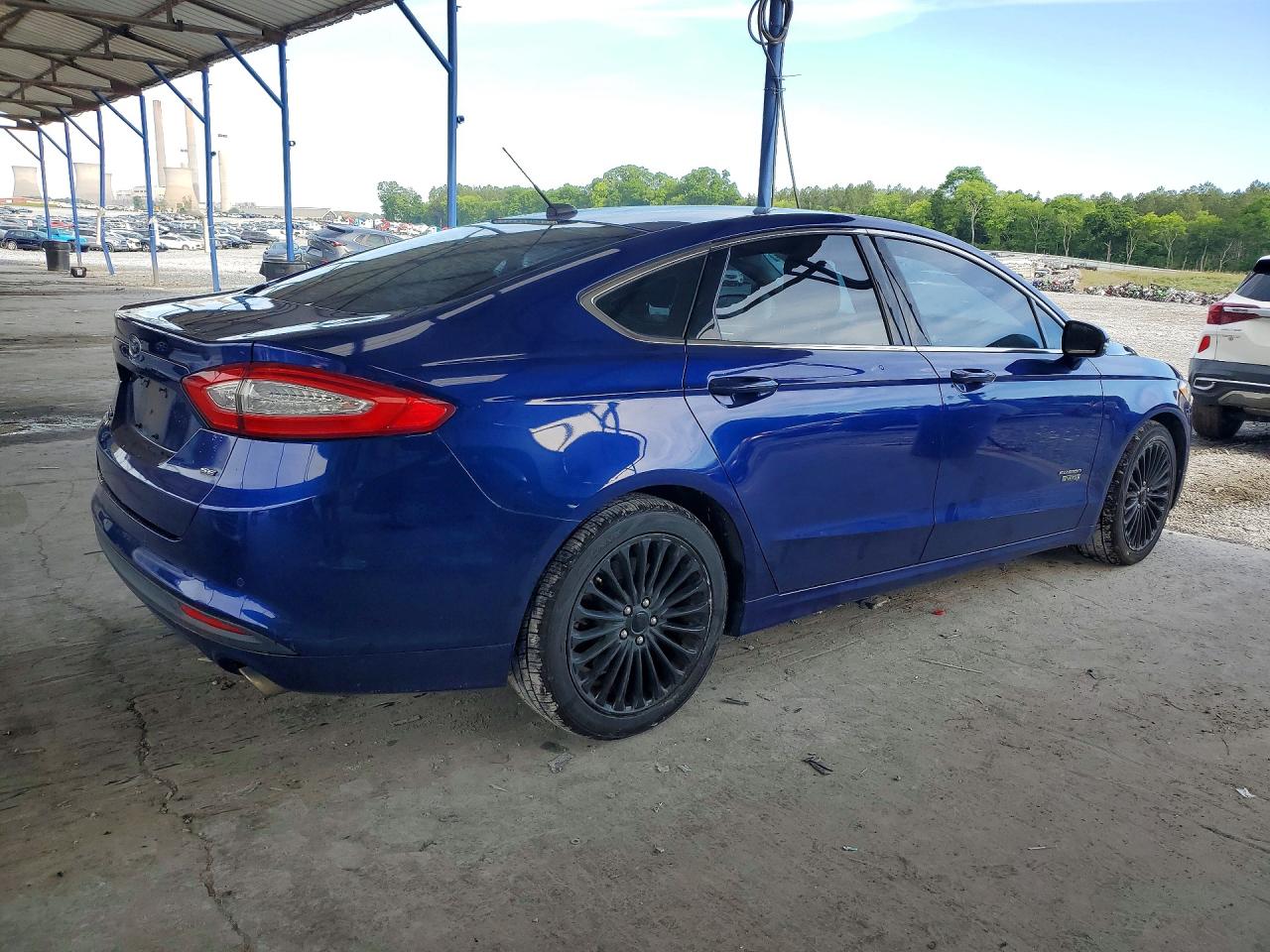 2013 Ford Fusion Se Phev Blue vin: 3FA6P0PU4DR254787