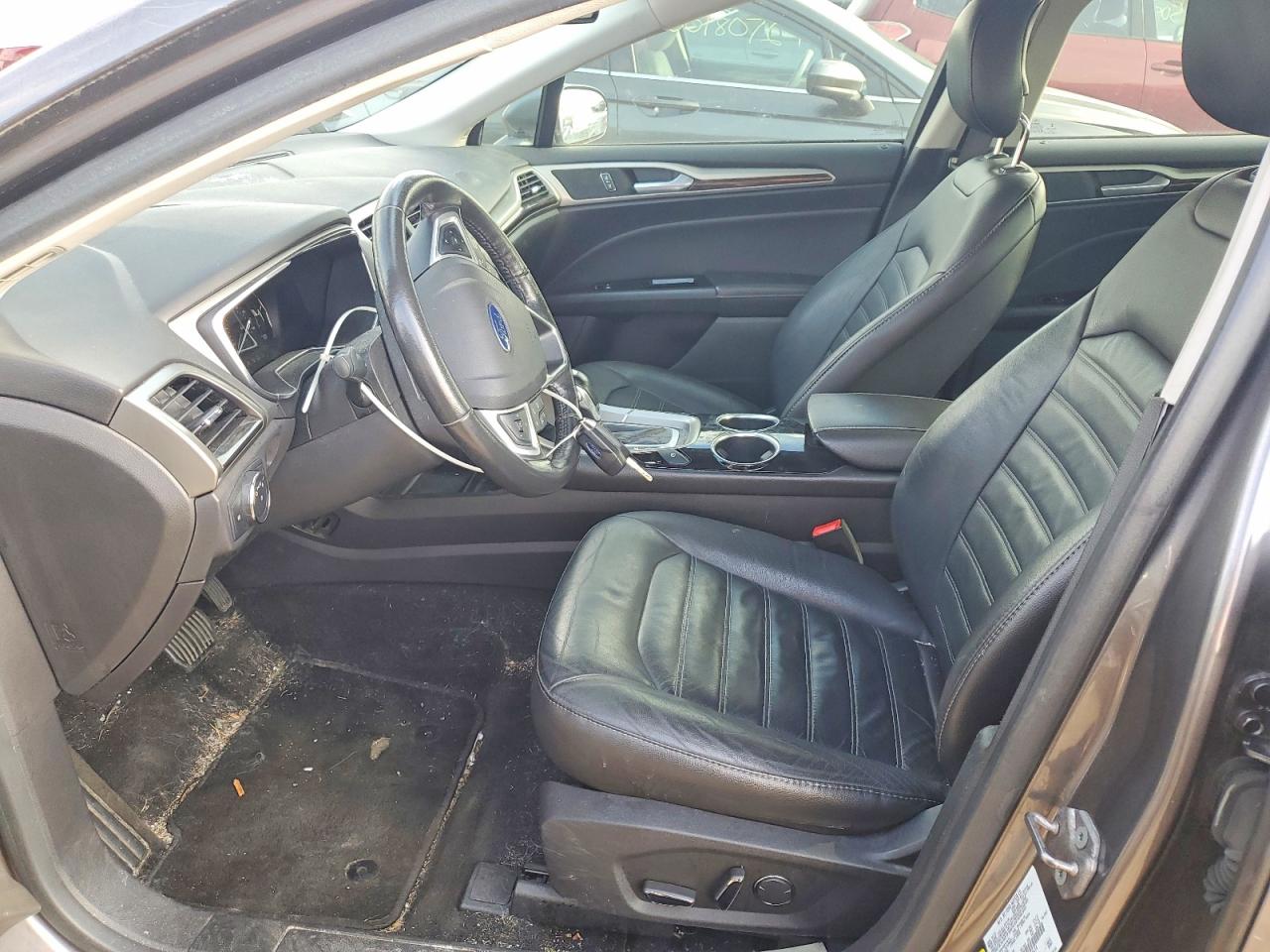 2013 Ford Fusion Se Phev Gray vin: 3FA6P0PU4DR319654