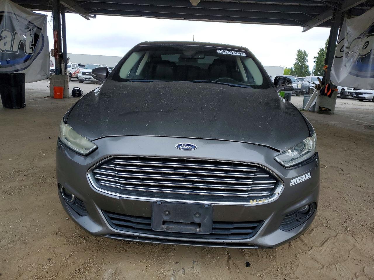 2014 Ford Fusion Se Phev Gray vin: 3FA6P0PU4ER122596