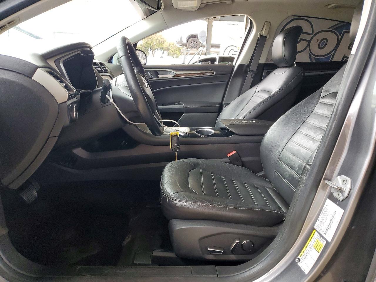 2014 Ford Fusion Se Phev Gray vin: 3FA6P0PU4ER122596