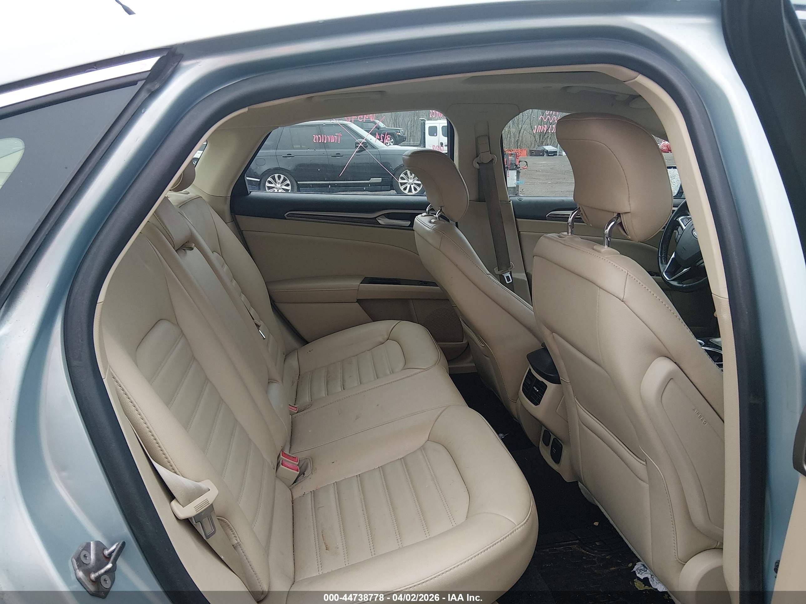 2013 Ford Fusion Energi Se Luxury Синий vin: 3FA6P0PU5DR351366
