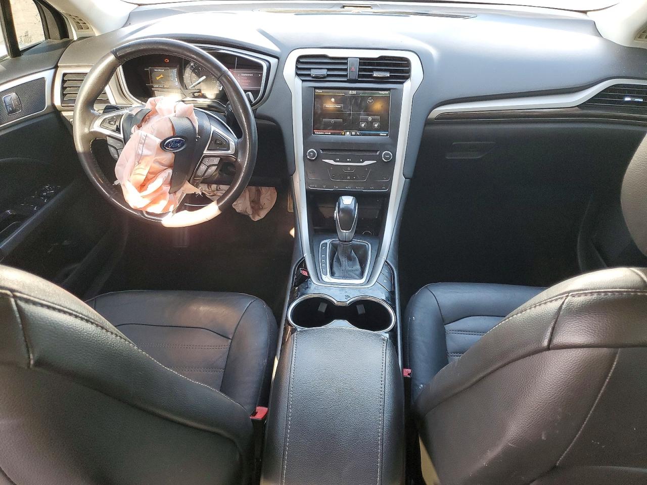 2014 Ford Fusion Se Phev White vin: 3FA6P0PU5ER378682