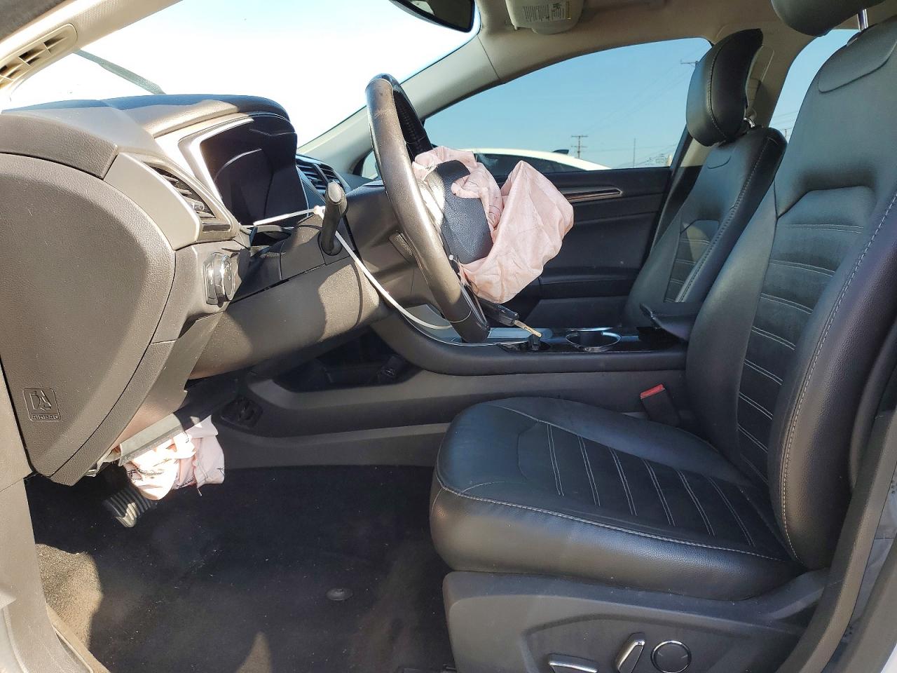 2014 Ford Fusion Se Phev White vin: 3FA6P0PU5ER378682