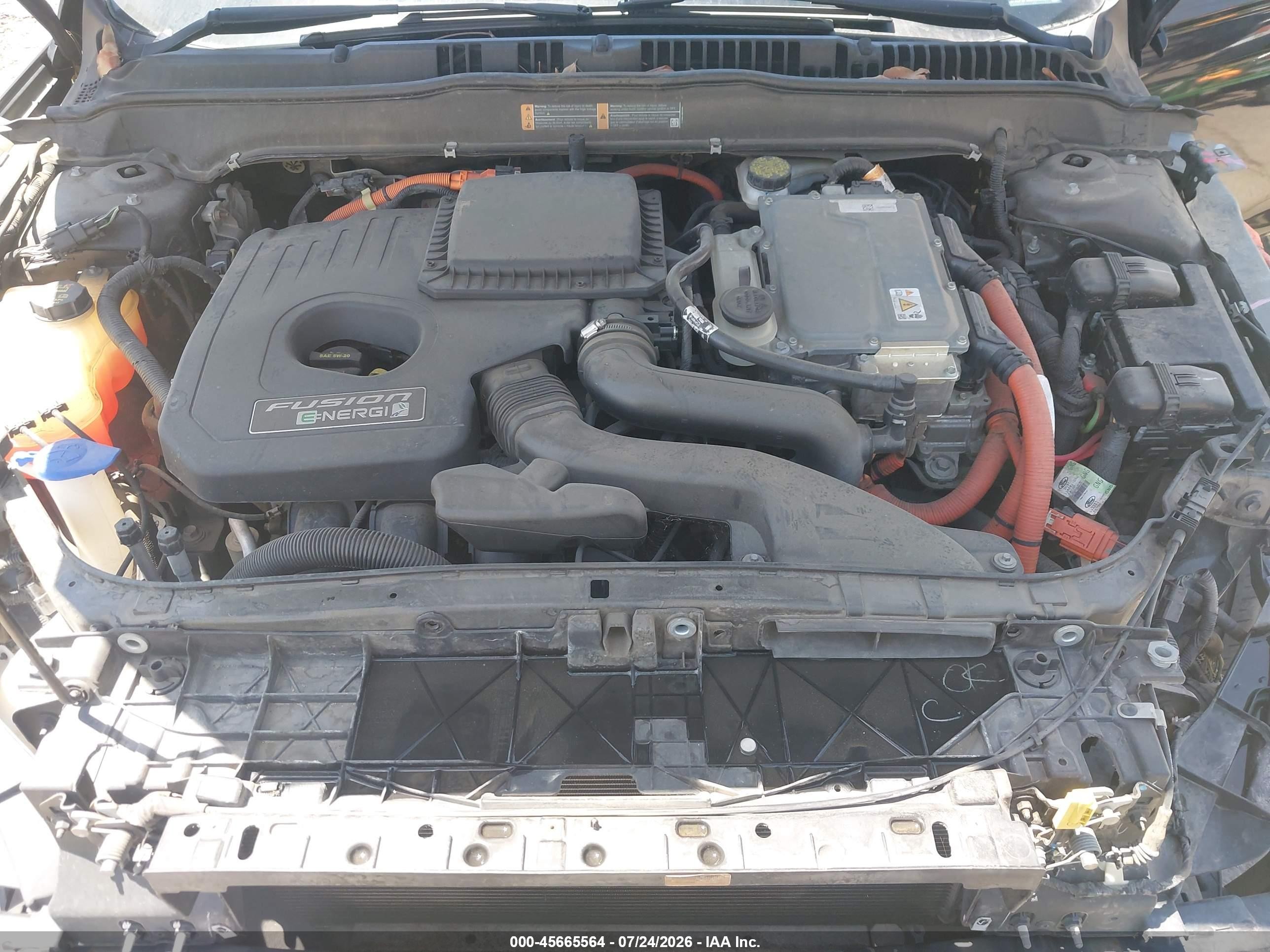 2013 Ford Fusion Energi Se Luxury Черный vin: 3FA6P0PU6DR248084