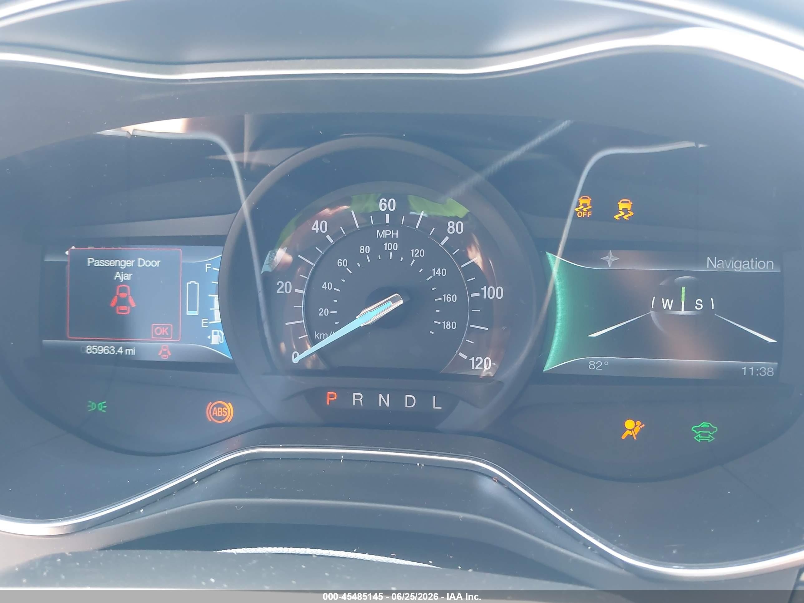 2013 Ford Fusion Energi Se Luxury Серый vin: 3FA6P0PU6DR282381