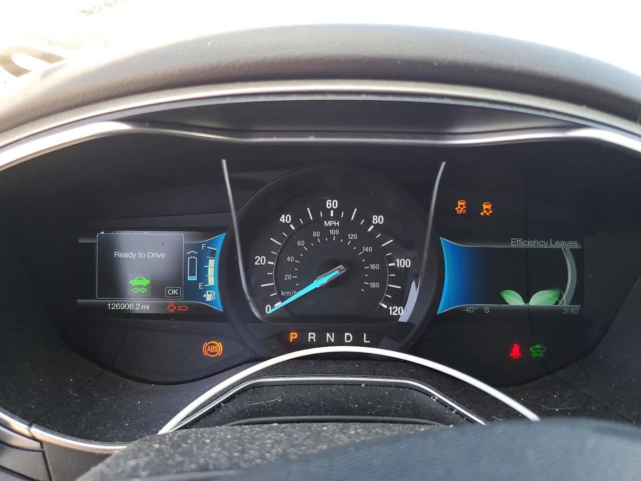 2014 Ford Fusion Se Phev Красный vin: 3FA6P0PU6ER269762