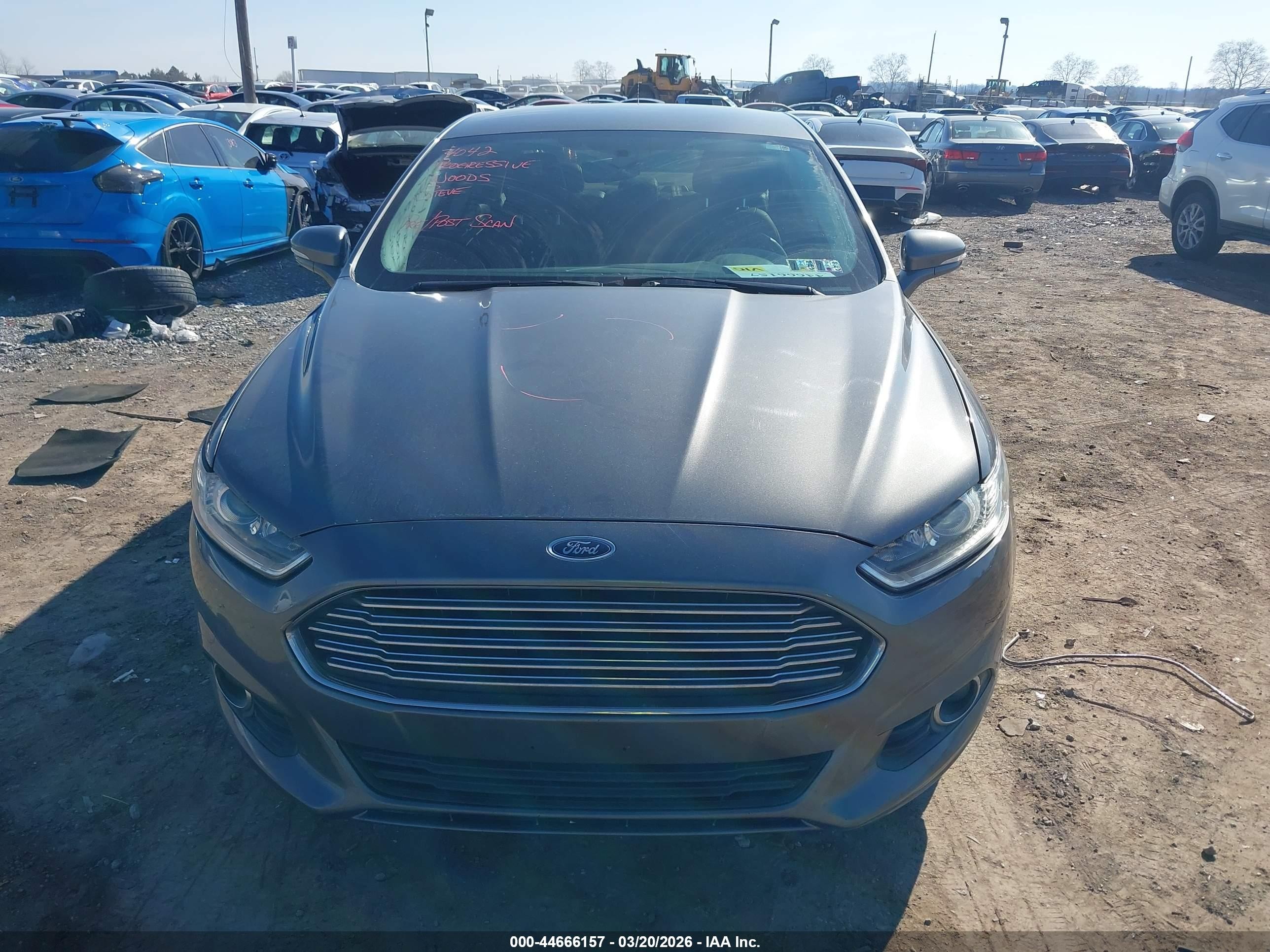 2014 Ford Fusion Energi Se Luxury Gray vin: 3FA6P0PU6ER382823