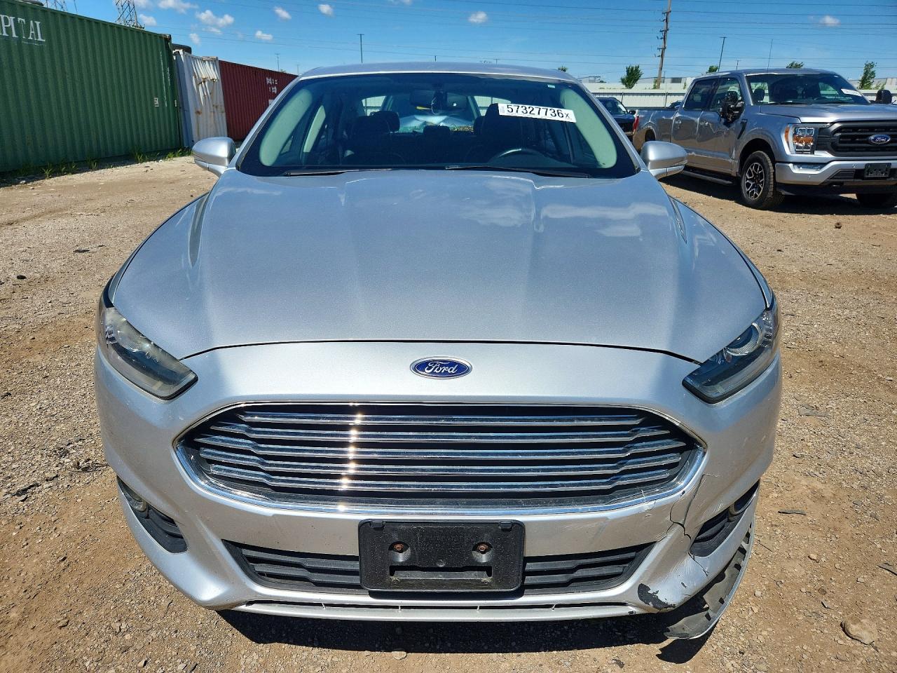 2014 Ford Fusion Se Phev Silver vin: 3FA6P0PU7ER219579