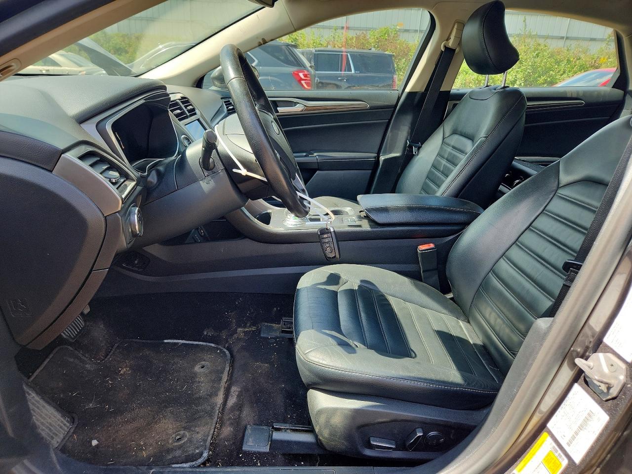 2017 Ford Fusion Se Phev Gray vin: 3FA6P0PU7HR202303