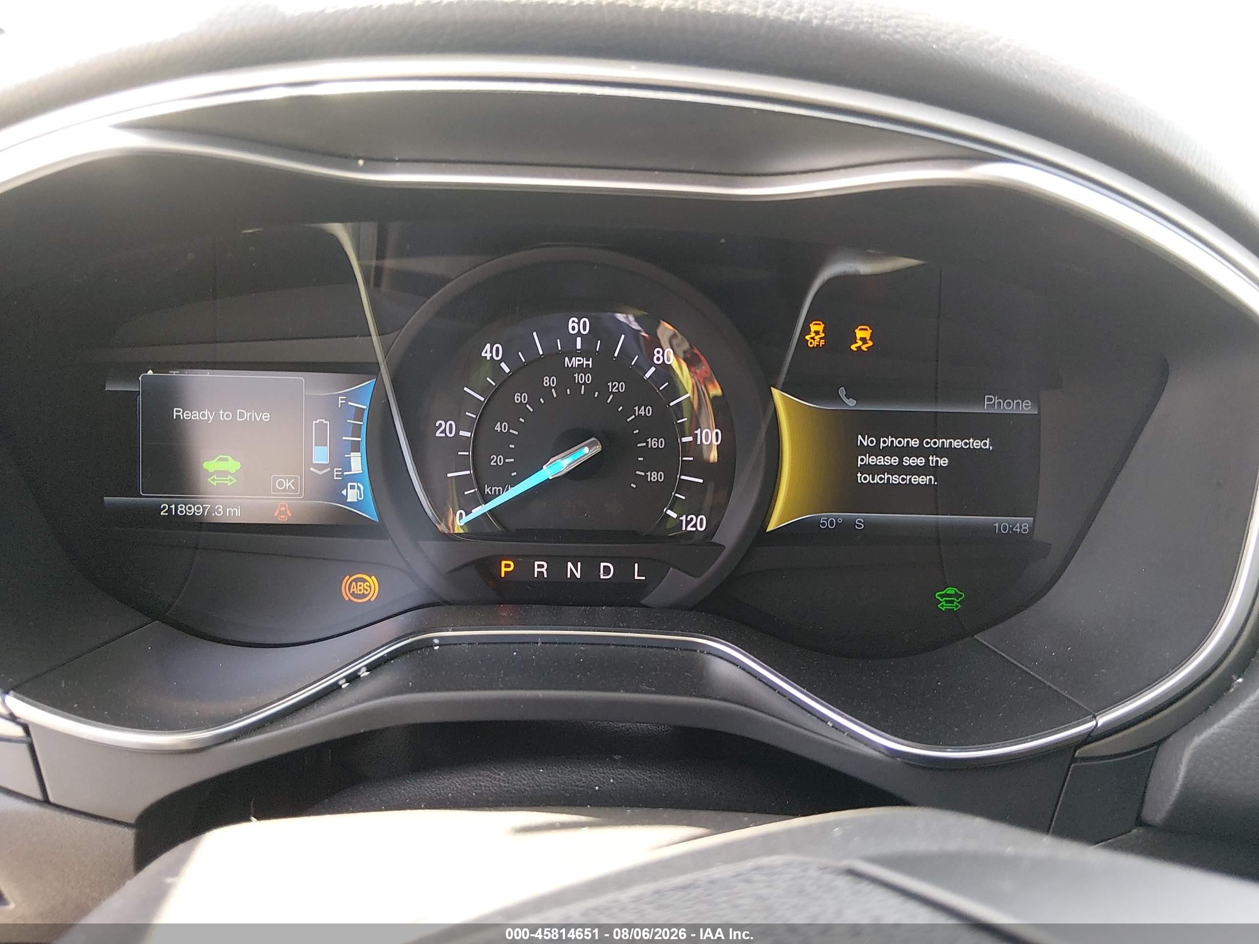 2014 Ford Fusion Energi Se Luxury Gray vin: 3FA6P0PU8ER177553