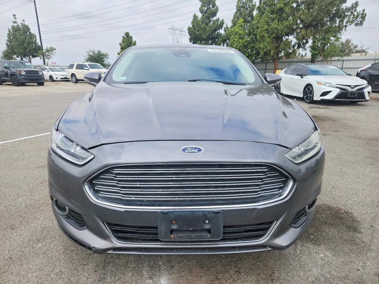 2013 Ford Fusion Se Phev Gray vin: 3FA6P0PU9DR300002
