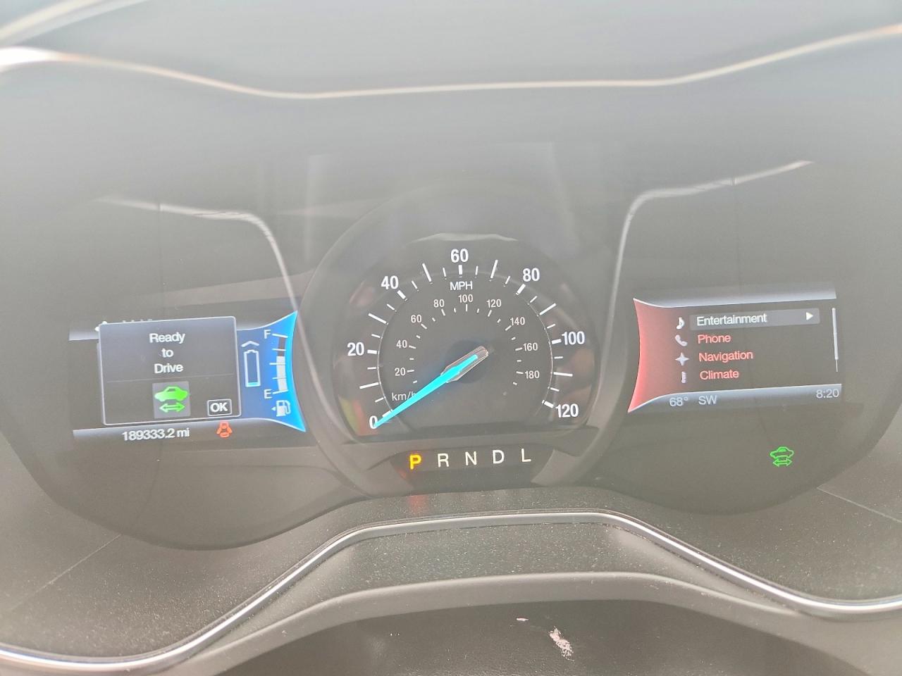 2013 Ford Fusion Se Phev Gray vin: 3FA6P0PU9DR300002