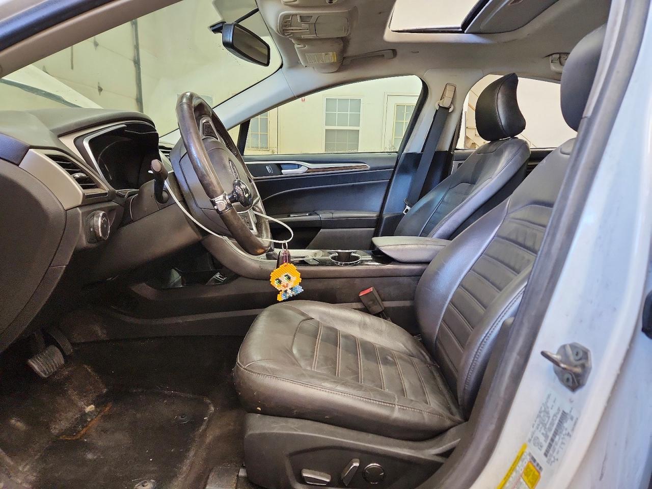 2015 Ford Fusion Se Phev White vin: 3FA6P0PU9FR200890