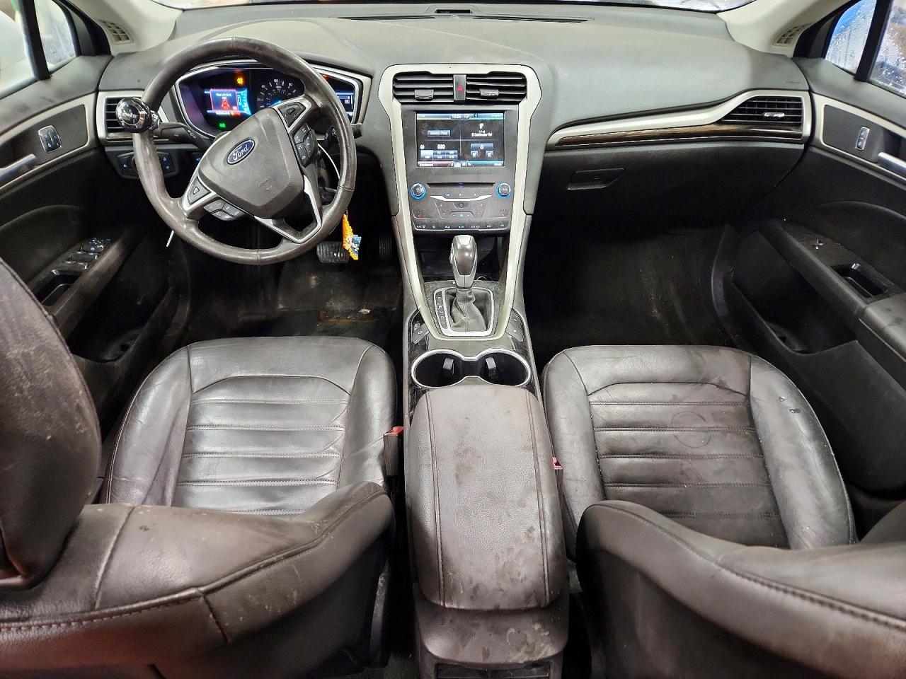 2015 Ford Fusion Se Phev White vin: 3FA6P0PU9FR200890