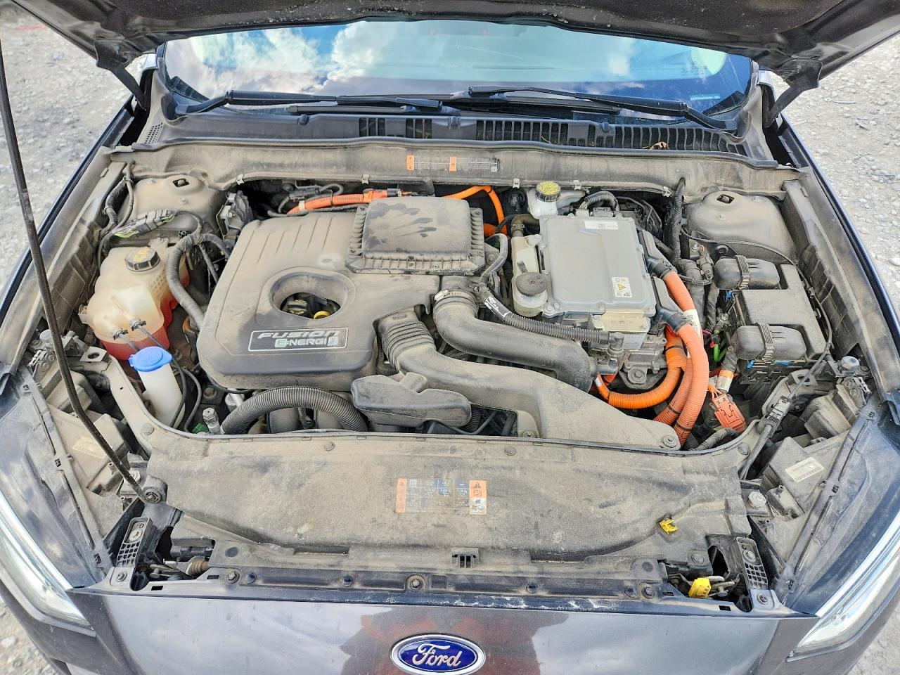 2018 Ford Fusion Se Phev Gray vin: 3FA6P0PU9JR199426