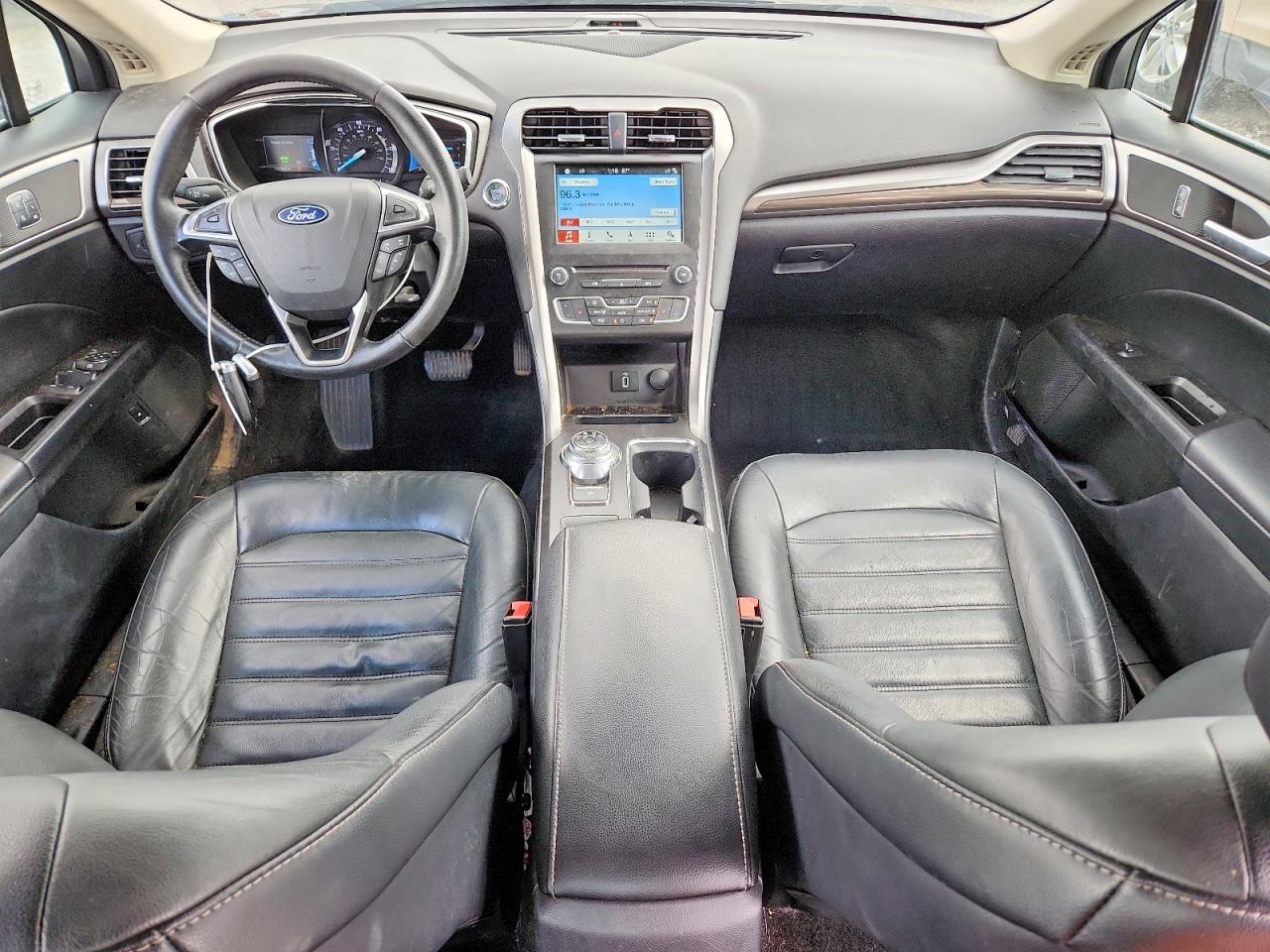 2018 Ford Fusion Se Phev Gray vin: 3FA6P0PU9JR199426