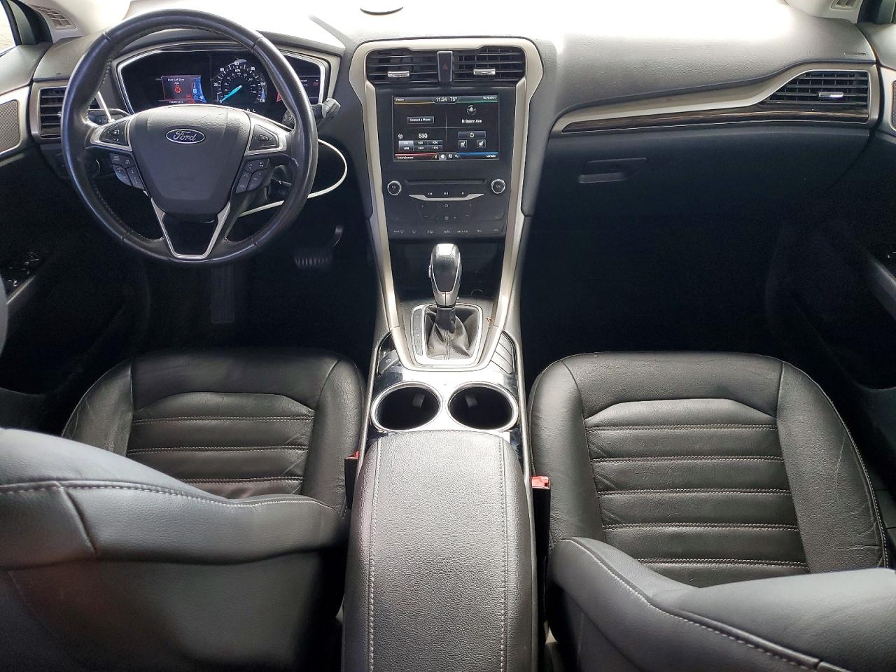 2013 Ford Fusion Se Phev White vin: 3FA6P0PUXDR254762
