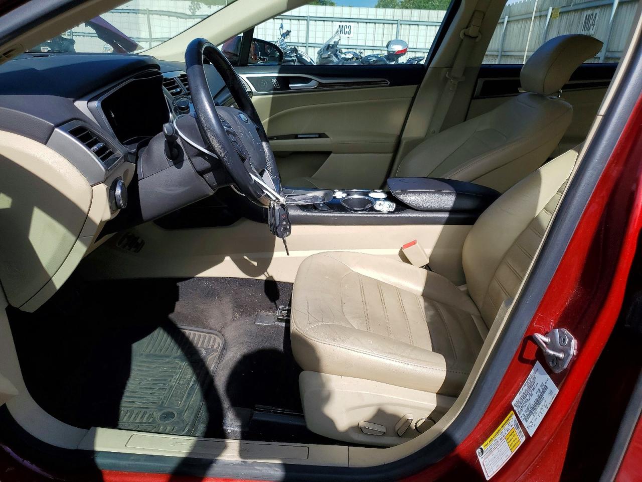 2013 Ford Fusion Se Phev Red vin: 3FA6P0PUXDR282464