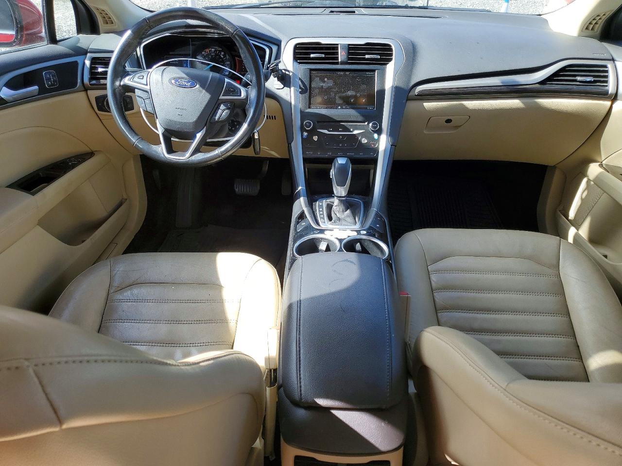 2013 Ford Fusion Se Phev Red vin: 3FA6P0PUXDR282464