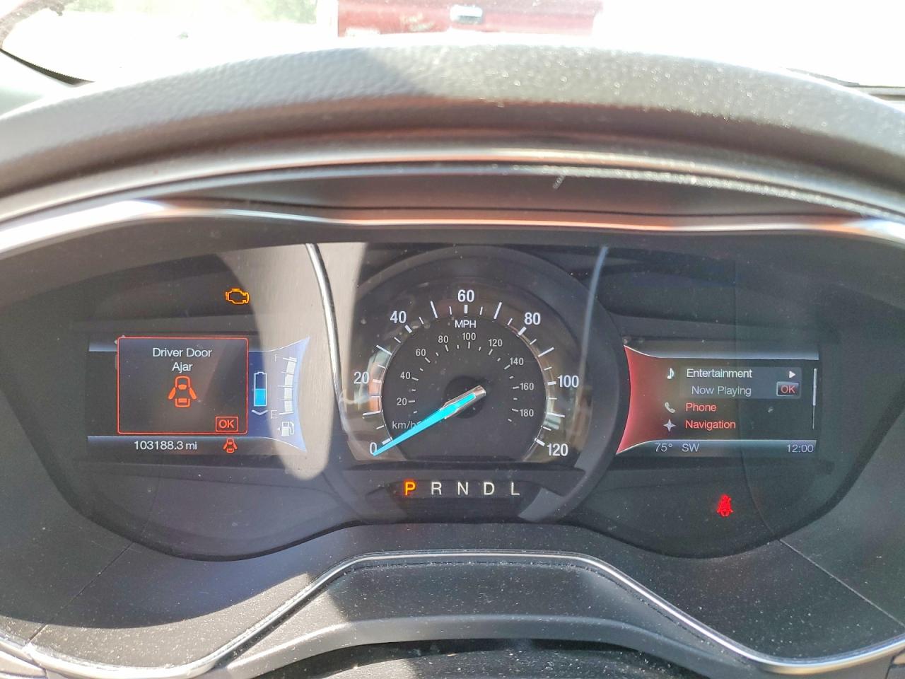 2013 Ford Fusion Se Phev Red vin: 3FA6P0PUXDR282464
