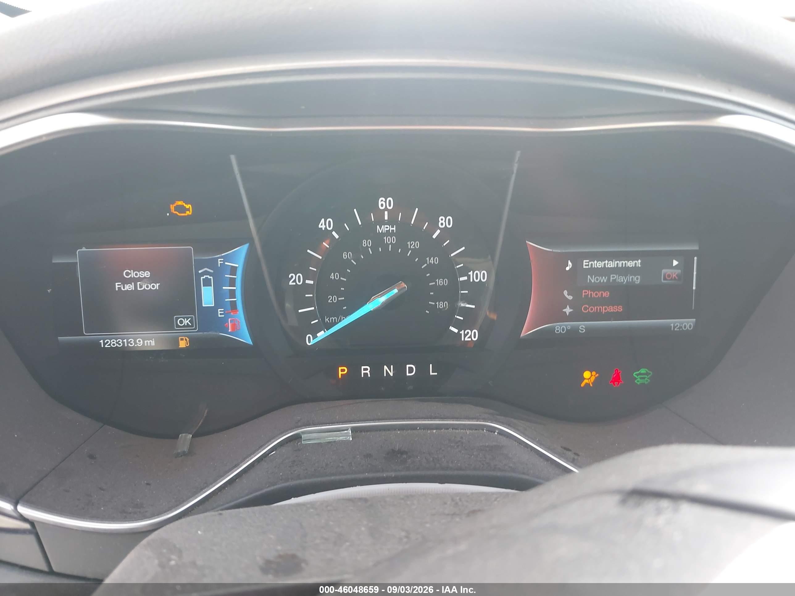2014 Ford Fusion Energi Se Luxury Black vin: 3FA6P0PUXER220161