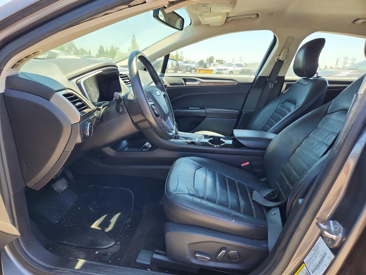 2014 Ford Fusion Se Phev Gray vin: 3FA6P0PUXER256237