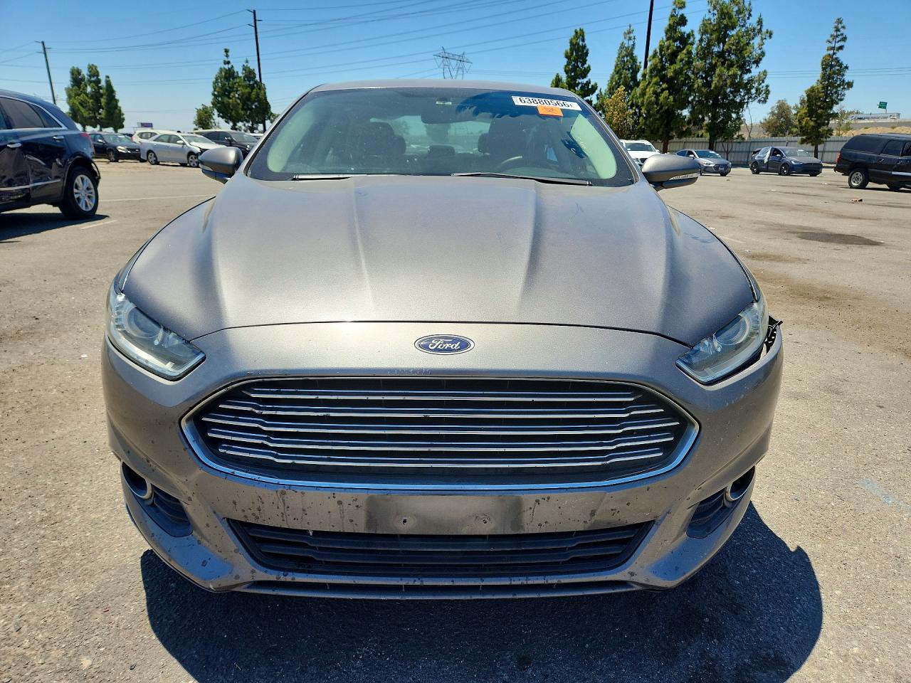 2014 Ford Fusion Se Phev Gray vin: 3FA6P0PUXER256237