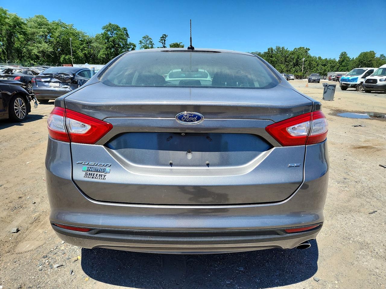 2014 Ford Fusion Se Phev Gray vin: 3FA6P0PUXER363966