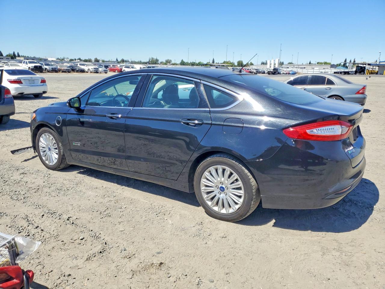 2014 Ford Fusion Se Phev Black vin: 3FA6P0PUXER383148