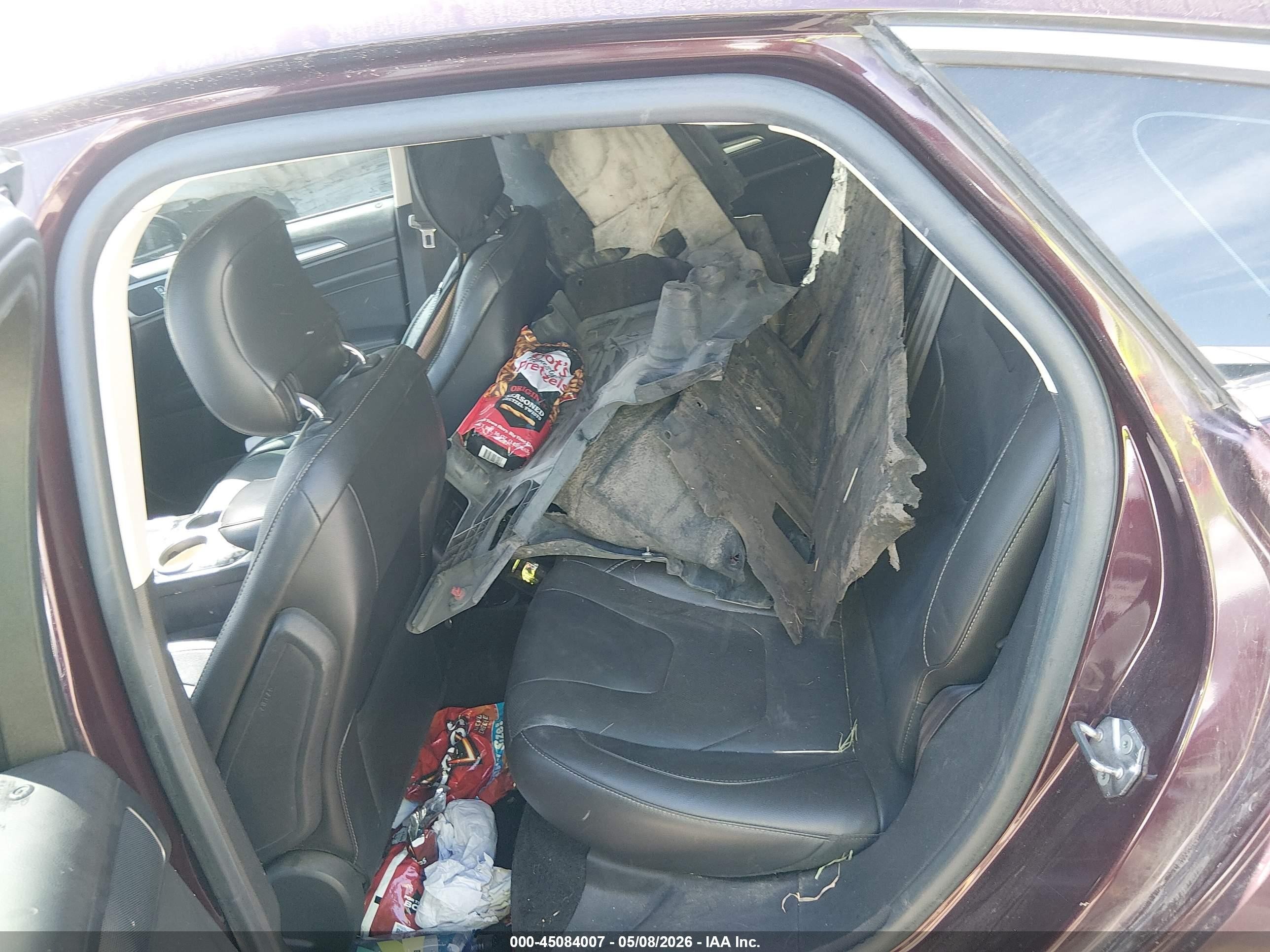 2013 Ford Fusion Hybrid Titanium Фиолетовый vin: 3FA6P0RU0DR379668