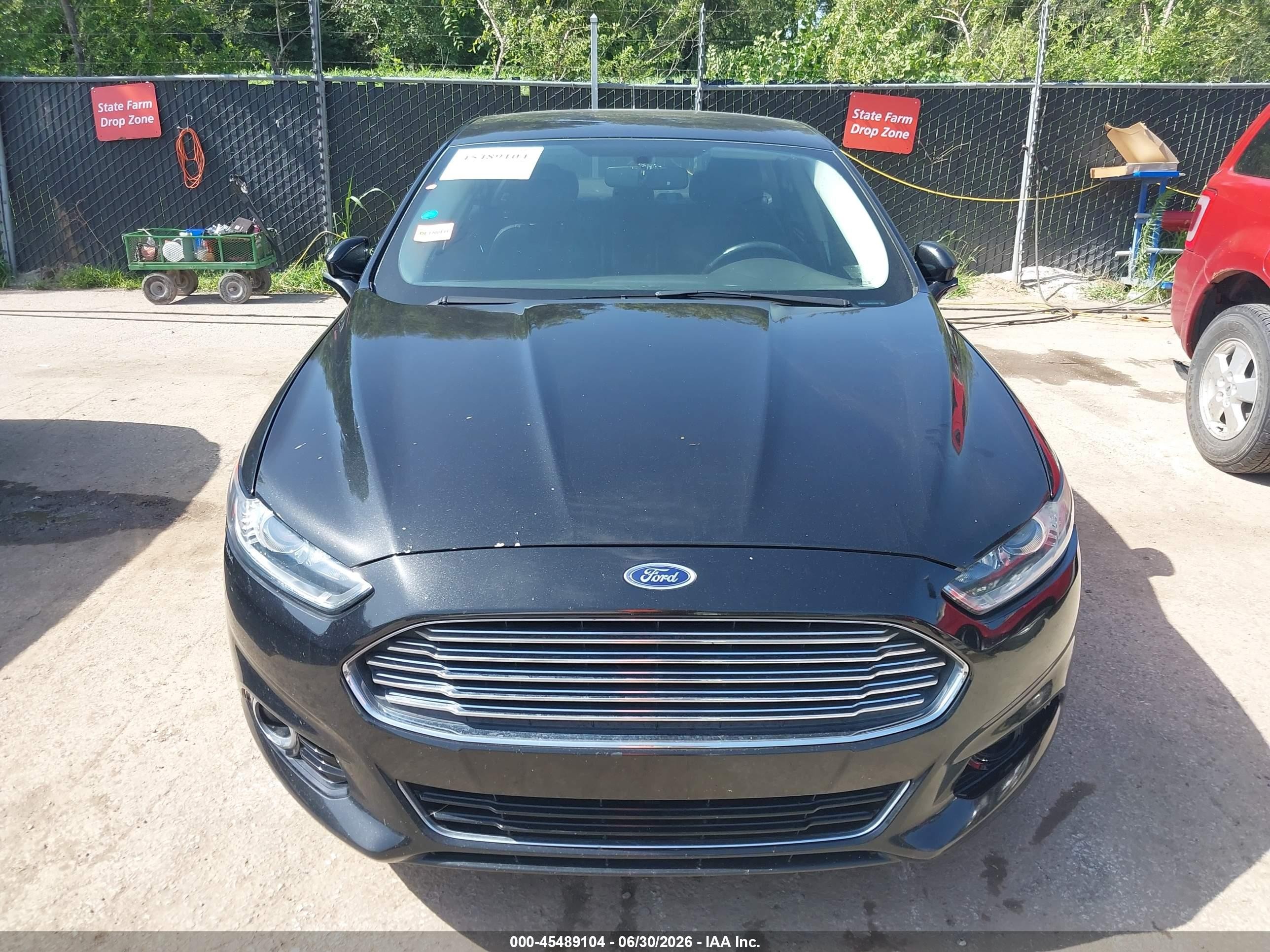 2014 Ford Fusion Hybrid Titanium Black vin: 3FA6P0RU0ER123998