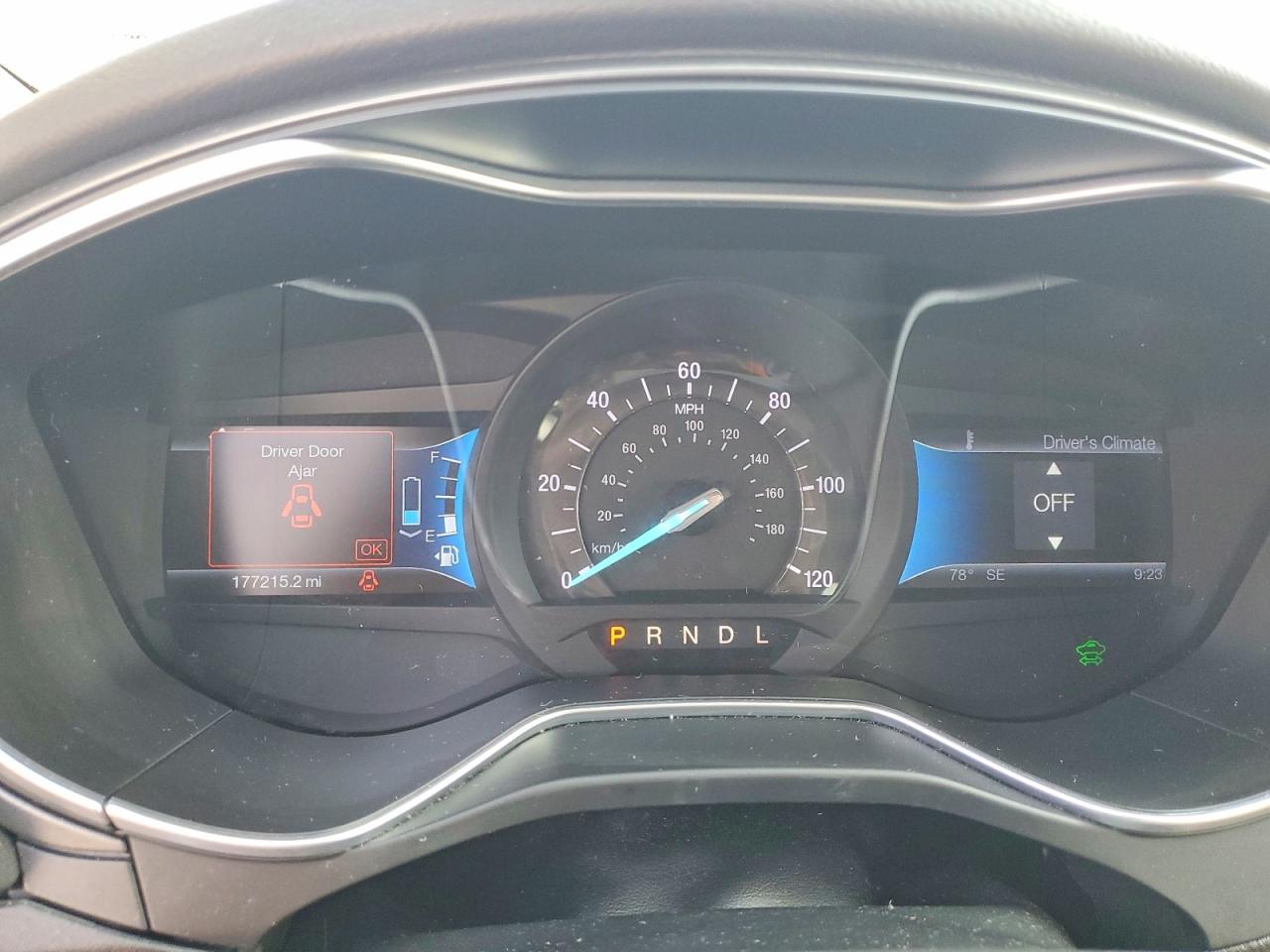 2014 Ford Fusion Titanium Hev White vin: 3FA6P0RU0ER172845