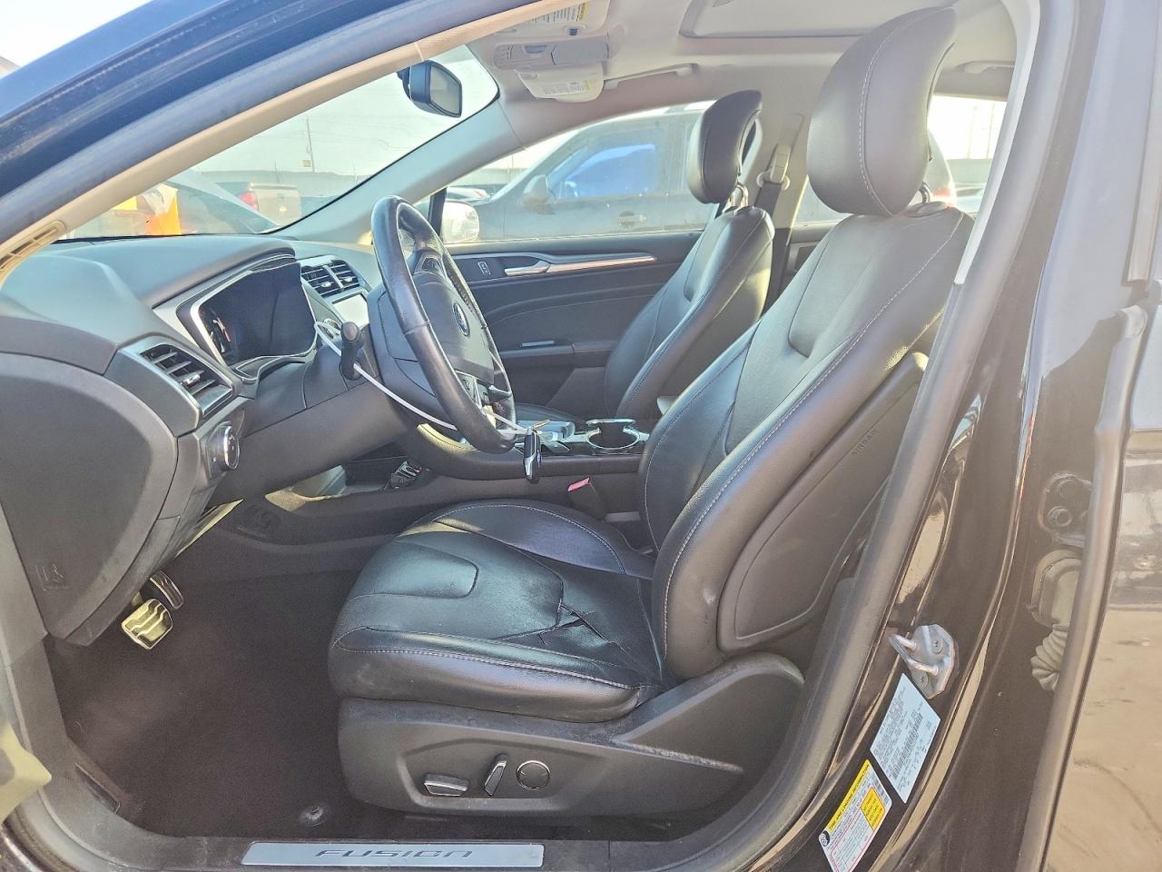 2014 Ford Fusion Titanium Hev Black vin: 3FA6P0RU0ER337082