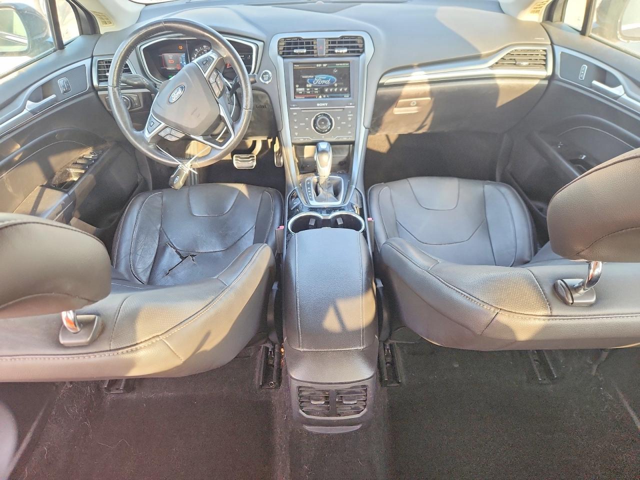 2014 Ford Fusion Titanium Hev Black vin: 3FA6P0RU0ER337082