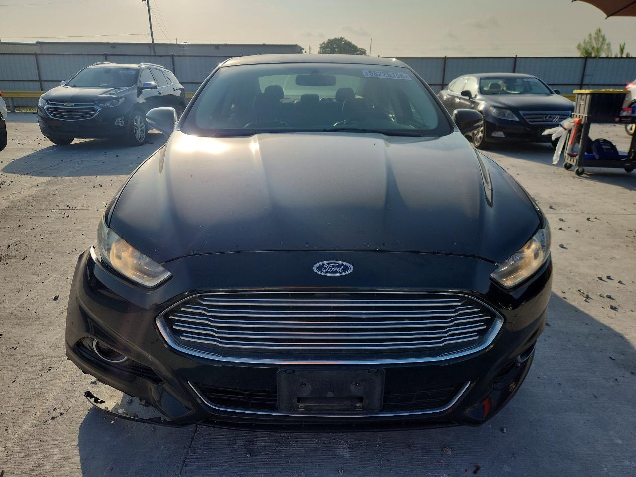 2014 Ford Fusion Titanium Hev Black vin: 3FA6P0RU0ER337082