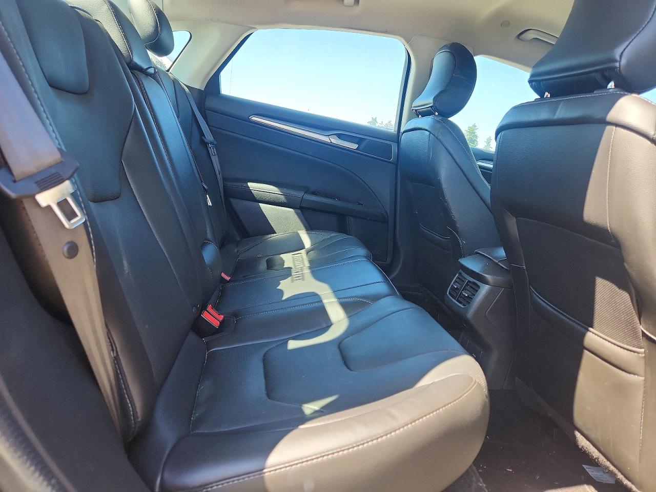 2015 Ford Fusion Titanium Hev Brown vin: 3FA6P0RU0FR216764