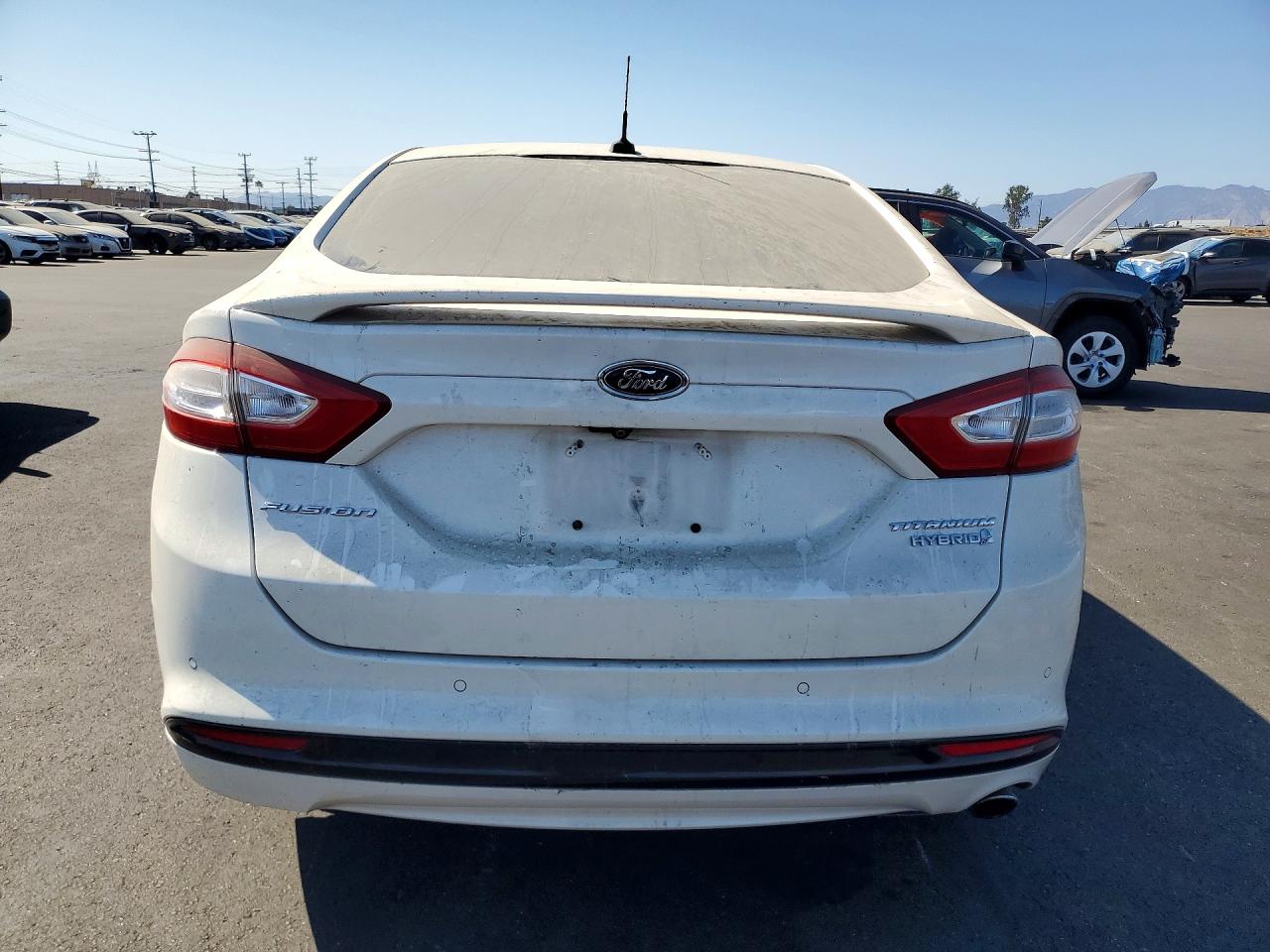 2013 Ford Fusion Titanium Hev Белый vin: 3FA6P0RU1DR282141