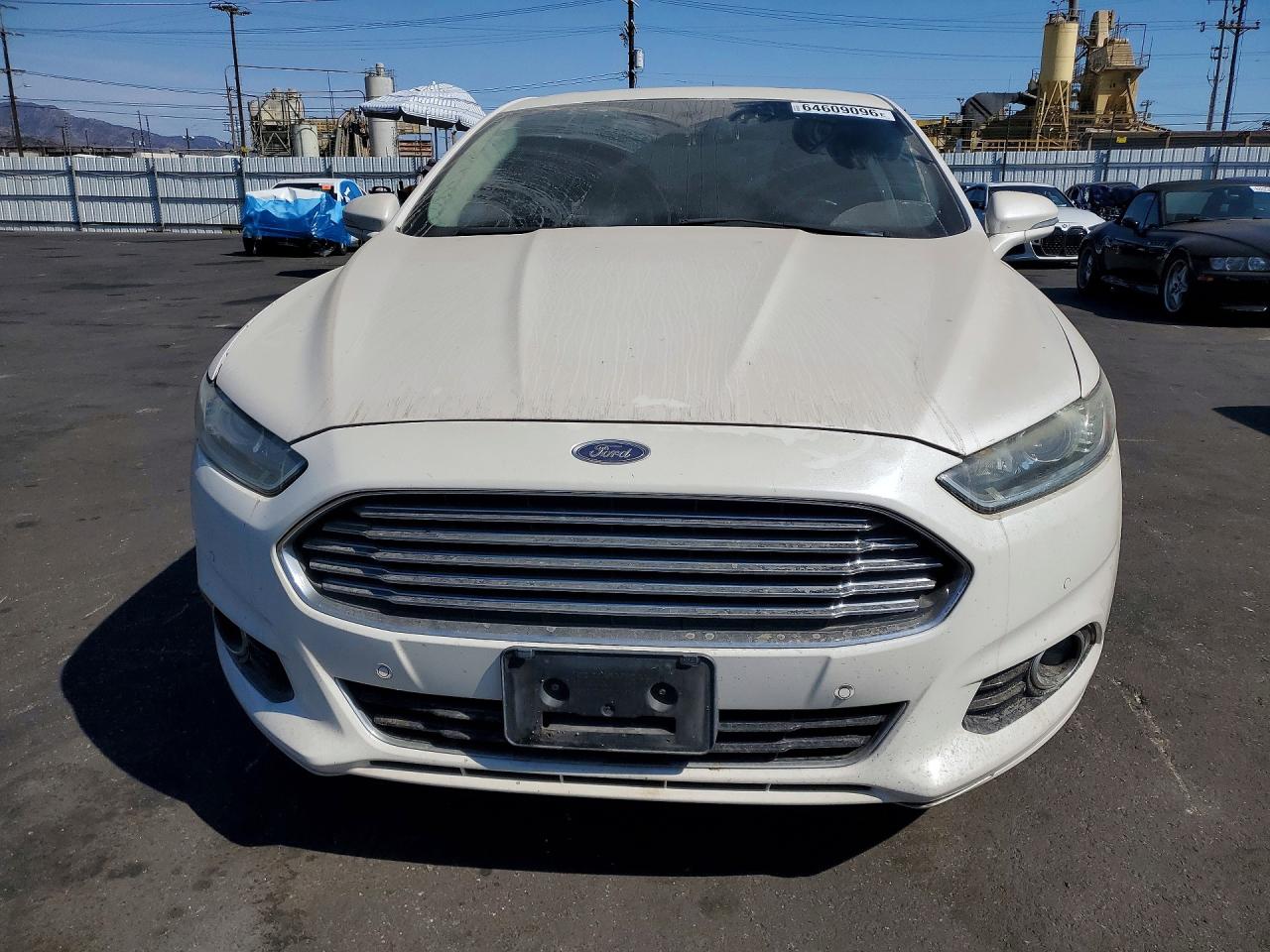 2013 Ford Fusion Titanium Hev Белый vin: 3FA6P0RU1DR282141