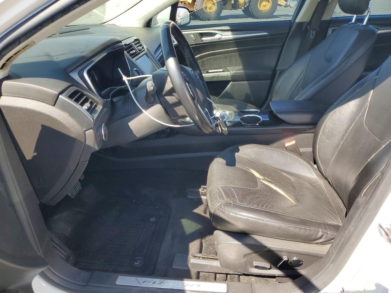 2013 Ford Fusion Titanium Hev Белый vin: 3FA6P0RU1DR282141