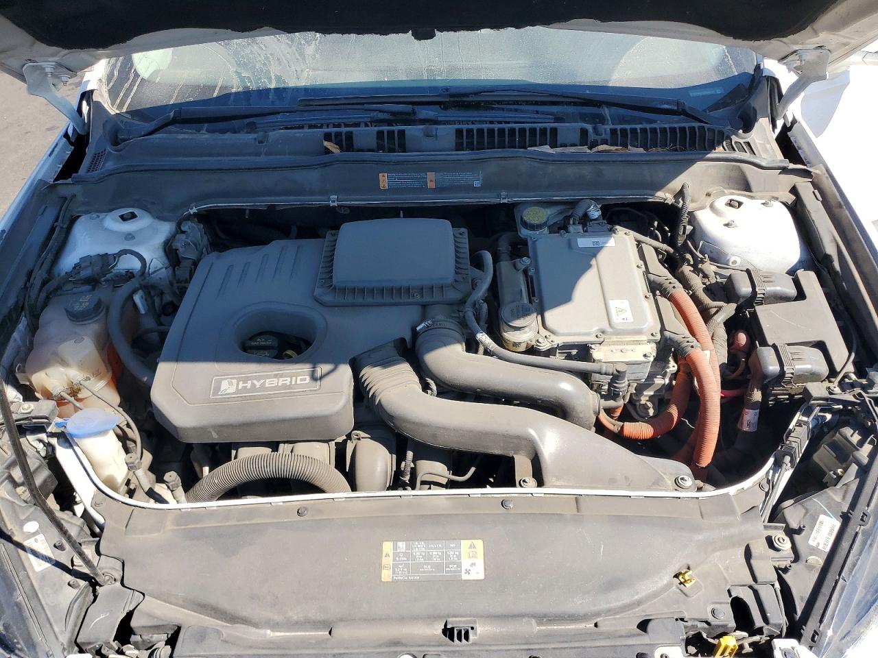 2013 Ford Fusion Titanium Hev Белый vin: 3FA6P0RU1DR282141