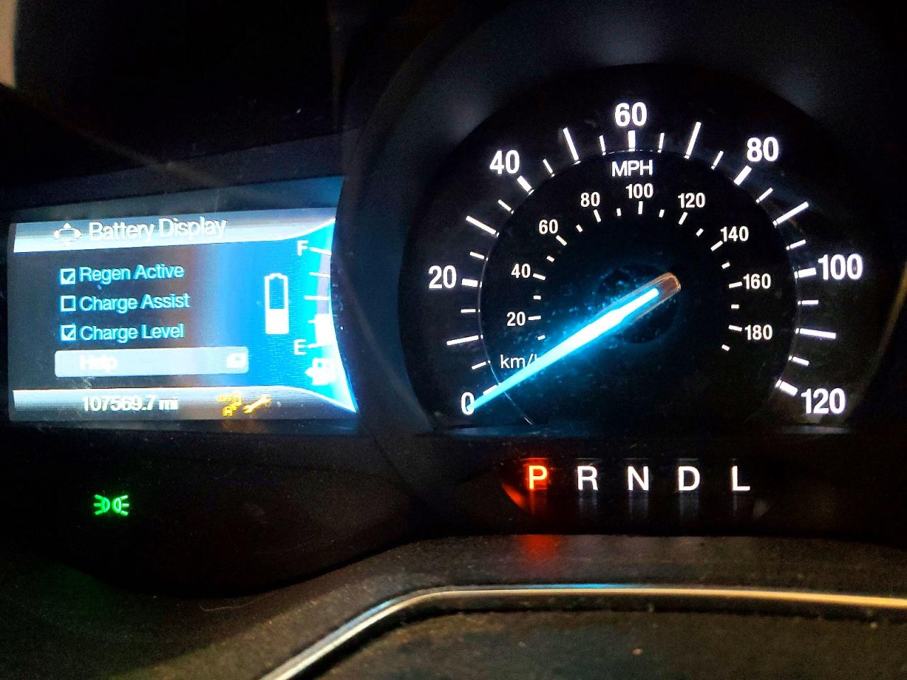 2014 Ford Fusion Titanium Hev Black vin: 3FA6P0RU1ER398070