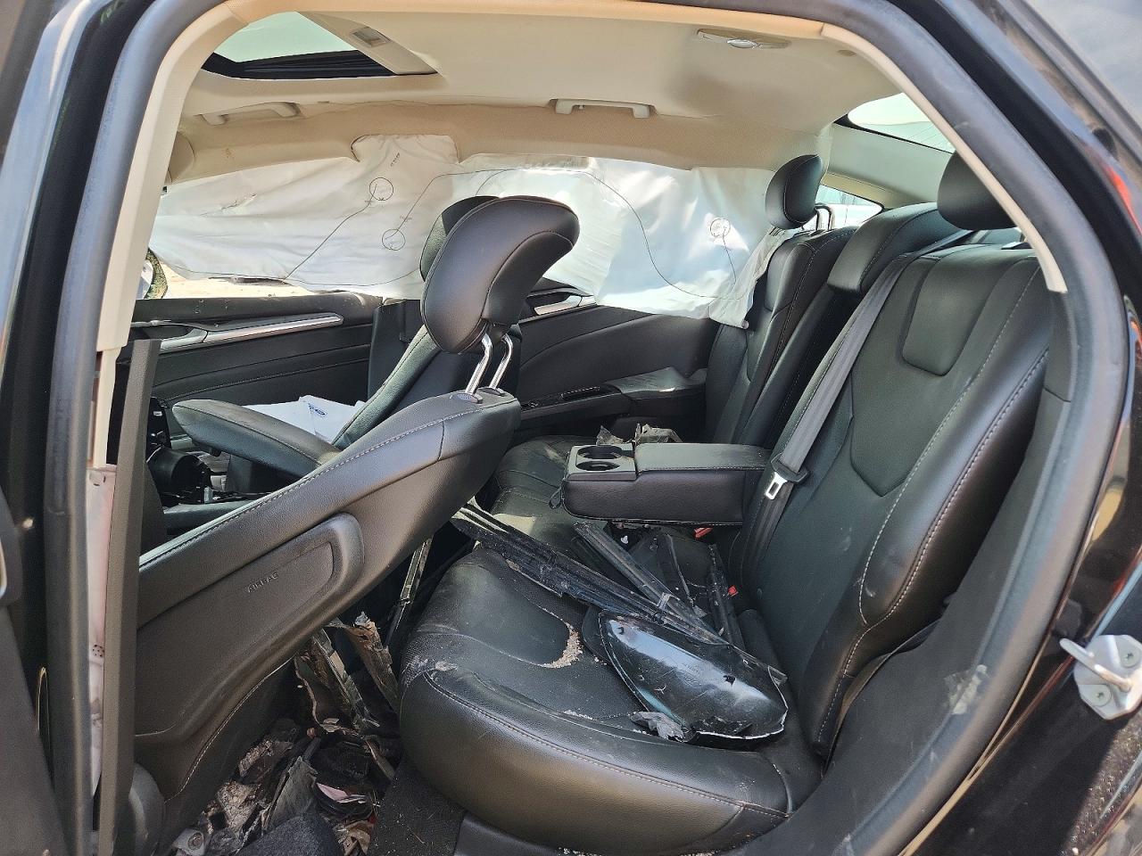 2014 Ford Fusion Titanium Hev Black vin: 3FA6P0RU2ER128166