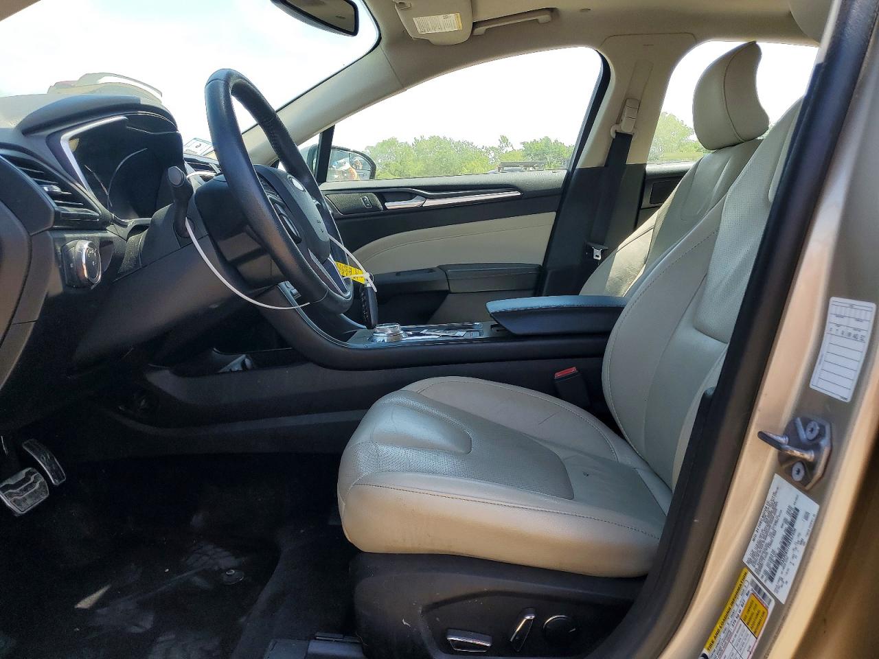 2017 Ford Fusion Titanium Hev Gold vin: 3FA6P0RU2HR267606