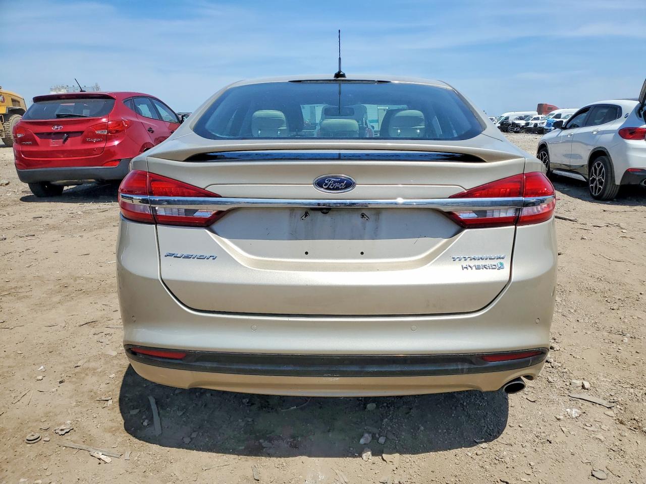 2017 Ford Fusion Titanium Hev Gold vin: 3FA6P0RU2HR267606