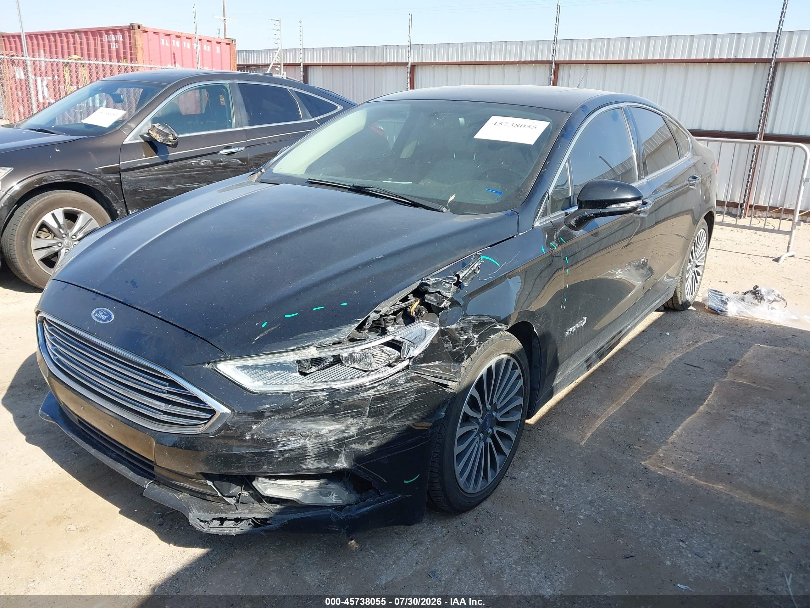 2017 Ford Fusion Hybrid Titanium Black vin: 3FA6P0RU2HR316089