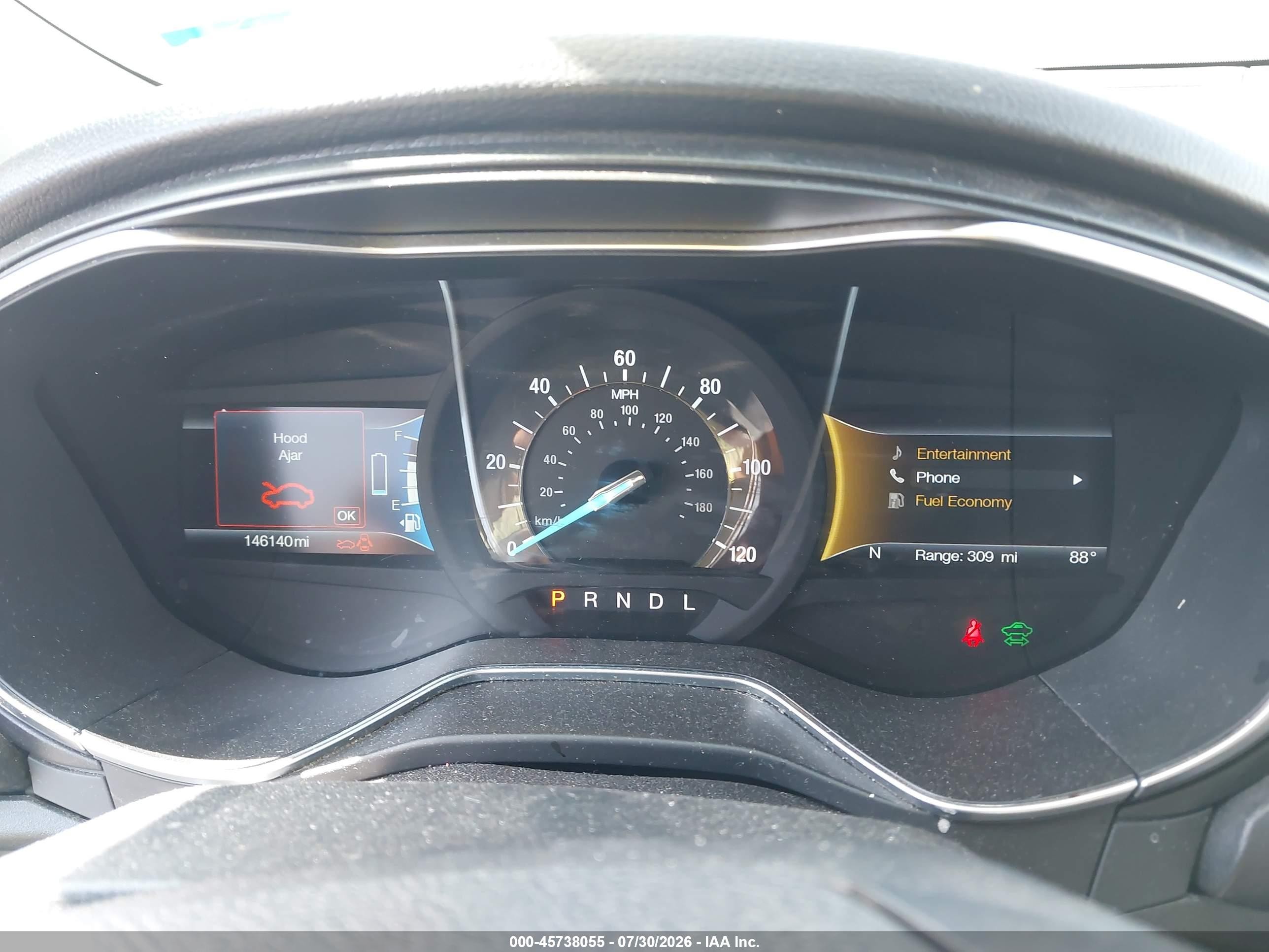 2017 Ford Fusion Hybrid Titanium Black vin: 3FA6P0RU2HR316089